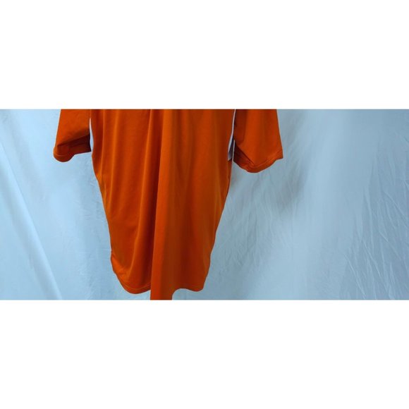 Russel Athletic Dri Power Mens XL Orange White Embroidered Logo Polo Shirt - Picture 3 of 16